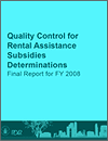 Quality Control for Rental Assistance