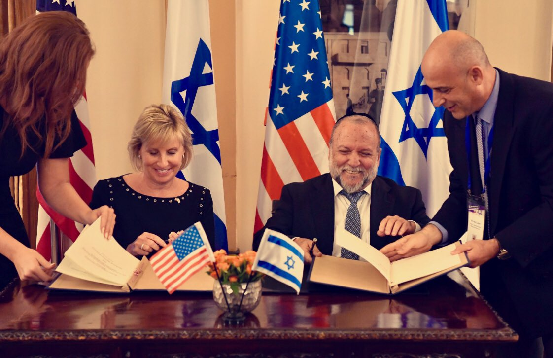 HUD Deputy Secretary Patenaude and Israeli Deputy Finance Minister Cohen Sign Joint Memorandum of Cooperation