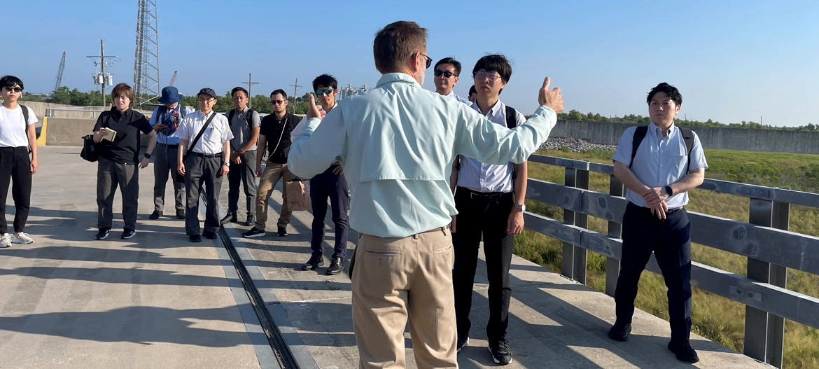 Delegation from Japan Visits New Orleans.