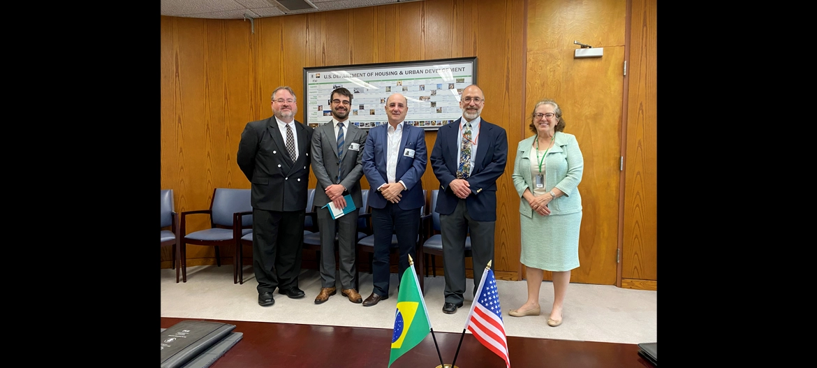 Delegation from São Paulo, Brazil Visits HUD.