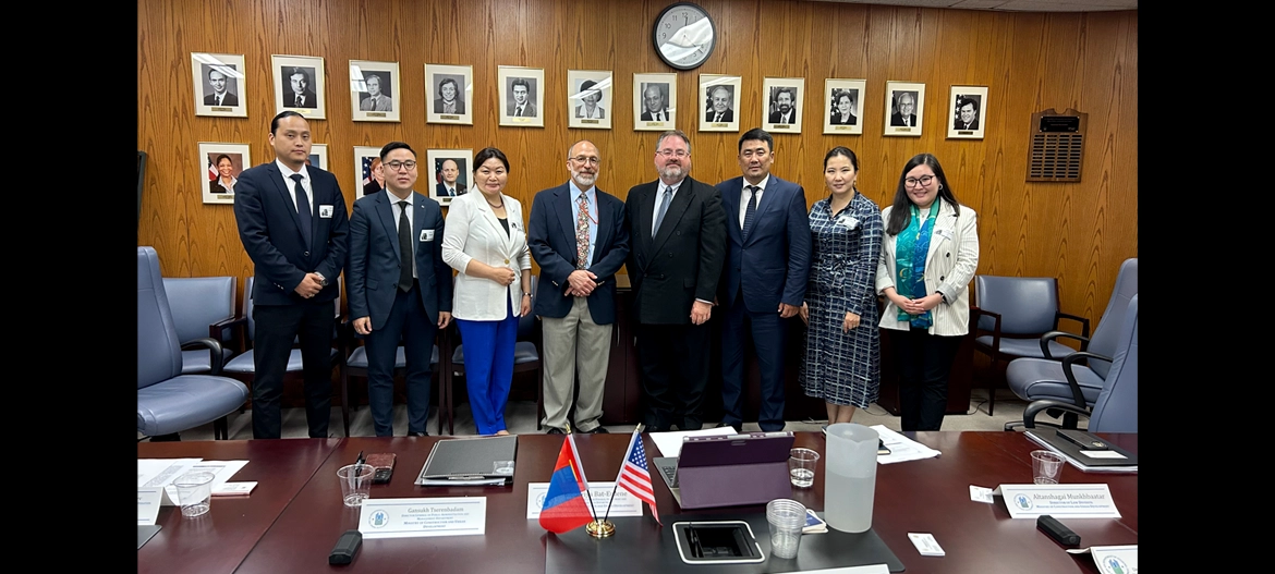 Mongolia Delegation Visits HUD.