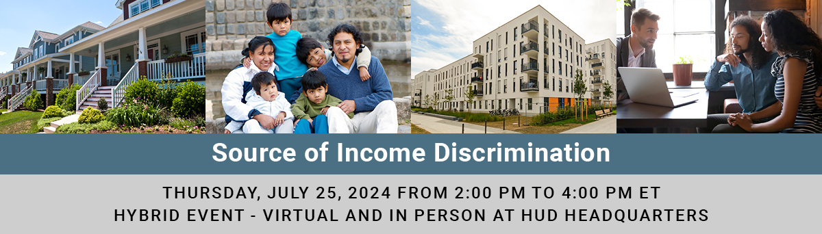 Banner for Source of Income Discrimination