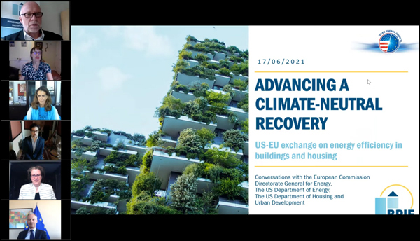 US-EU Exchange: Advancing the Transatlantic Economic Recovery With Building Renovation and Clean Energy Solutions