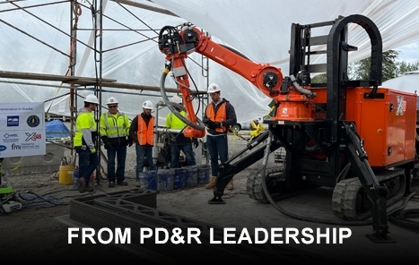 Message From PD&R Senior Leadership