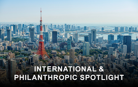 International & Philanthropic Spotlight