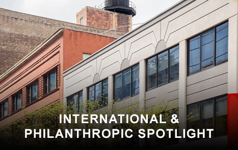 International & Philanthropic Spotlight 